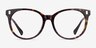 Ralph RA7182U Tortoise AcetateEyeglass Frames from EyeBuyDirect, Front View