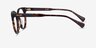 Ralph RA7182U Tortoise AcetateEyeglass Frames from EyeBuyDirect, Side View