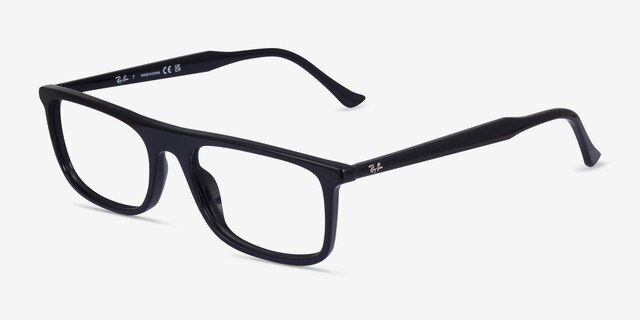Ray-Ban RB5440 Noir AcétateMontures de lunettes de vue d'EyeBuyDirect, Vue d'Angle