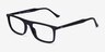 Ray-Ban RB5440 Noir AcétateMontures de lunettes de vue d'EyeBuyDirect, Vue d'Angle