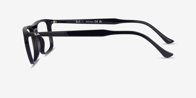 Ray-Ban RB5440 Noir AcétateMontures de lunettes de vue d'EyeBuyDirect, Vue de Côté