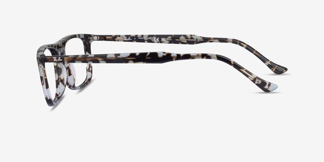 Ray-Ban RB5440 Ivory Tortoise AcetateEyeglass Frames from EyeBuyDirect, Side View