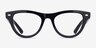 Ray-Ban RB5510 Black AcetateEyeglass Frames from EyeBuyDirect, Front View
