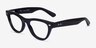 Ray-Ban RB5510 Black AcetateEyeglass Frames from EyeBuyDirect, Angle View