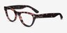 Ray-Ban RB5510 Pink Tortoise AcetateEyeglass Frames from EyeBuyDirect, Angle View