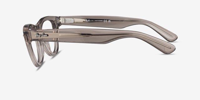 Ray-Ban RB5510 Brown AcetateEyeglass Frames from EyeBuyDirect, Side View