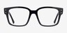 Ray-Ban RB7256 Laurene Black AcetateEyeglass Frames from EyeBuyDirect, Front View