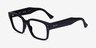 Ray-Ban RB7256 Laurene Black AcetateEyeglass Frames from EyeBuyDirect, Angle View