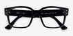 Ray-Ban RB7256 Laurene Black Alternative MaterialsEyeglass Frames from EyeBuyDirect, Closed View