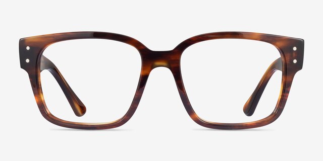 Ray-Ban RB7256 Laurene Tortoise AcetateEyeglass Frames from EyeBuyDirect, Front View