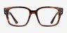 Ray-Ban RB7256 Laurene Tortoise AcetateEyeglass Frames from EyeBuyDirect, Front View
