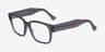 Ray-Ban RB7256 Laurene Gray AcetateEyeglass Frames from EyeBuyDirect, Angle View
