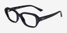 Ray-Ban RB7258 SHEA Black Eco-friendlyEyeglass Frames from EyeBuyDirect, Angle View