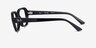 Ray-Ban RB7258 SHEA Black Eco-friendlyEyeglass Frames from EyeBuyDirect, Side View