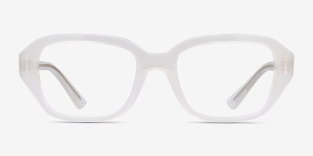 Ray-Ban RB7258 SHEA Cream Eco-friendlyEyeglass Frames from EyeBuyDirect, Front View