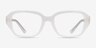 Ray-Ban RB7258 SHEA Cream Eco-friendlyEyeglass Frames from EyeBuyDirect, Front View