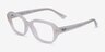 Ray-Ban RB7258 SHEA Cream Eco-friendlyEyeglass Frames from EyeBuyDirect, Angle View