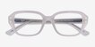 Ray-Ban RB7258 SHEA Cream Alternative MaterialsEyeglass Frames from EyeBuyDirect, Closed View