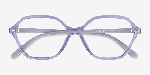 Vogue Eyewear VO5622 Purple Eco-friendlyEyeglass Frames from EyeBuyDirect, Closed View