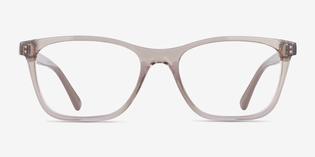 Vogue Eyewear VO5632B Transparent Caramel Eco-friendlyEyeglass Frames from EyeBuyDirect, Front View