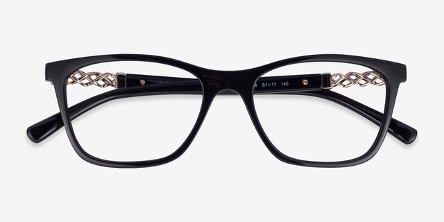 Vogue Eyewear VO5632B Black Eco-friendlyEyeglass Frames from EyeBuyDirect, Closed View