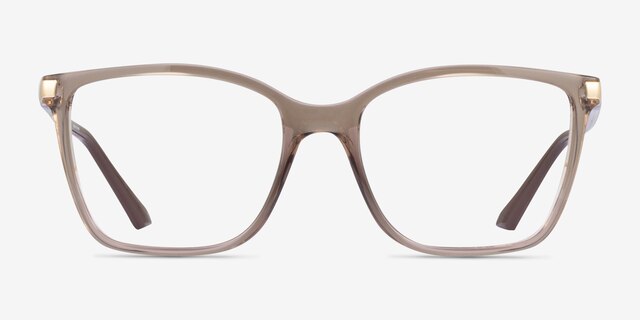 Vogue Eyewear VO5654 Brown Eco-friendlyEyeglass Frames from EyeBuyDirect, Front View