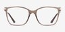 Vogue Eyewear VO5654 Brown Eco-friendlyEyeglass Frames from EyeBuyDirect, Front View