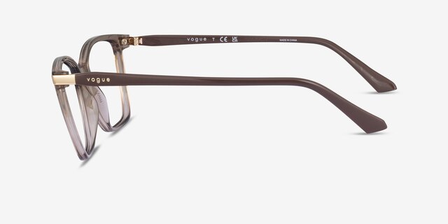 Vogue Eyewear VO5654 Brown Eco-friendlyEyeglass Frames from EyeBuyDirect, Side View