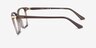 Vogue Eyewear VO5654 Brown Eco-friendlyEyeglass Frames from EyeBuyDirect, Side View