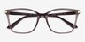 Vogue Eyewear VO5654 Brown Eco-friendlyEyeglass Frames from EyeBuyDirect, Closed View