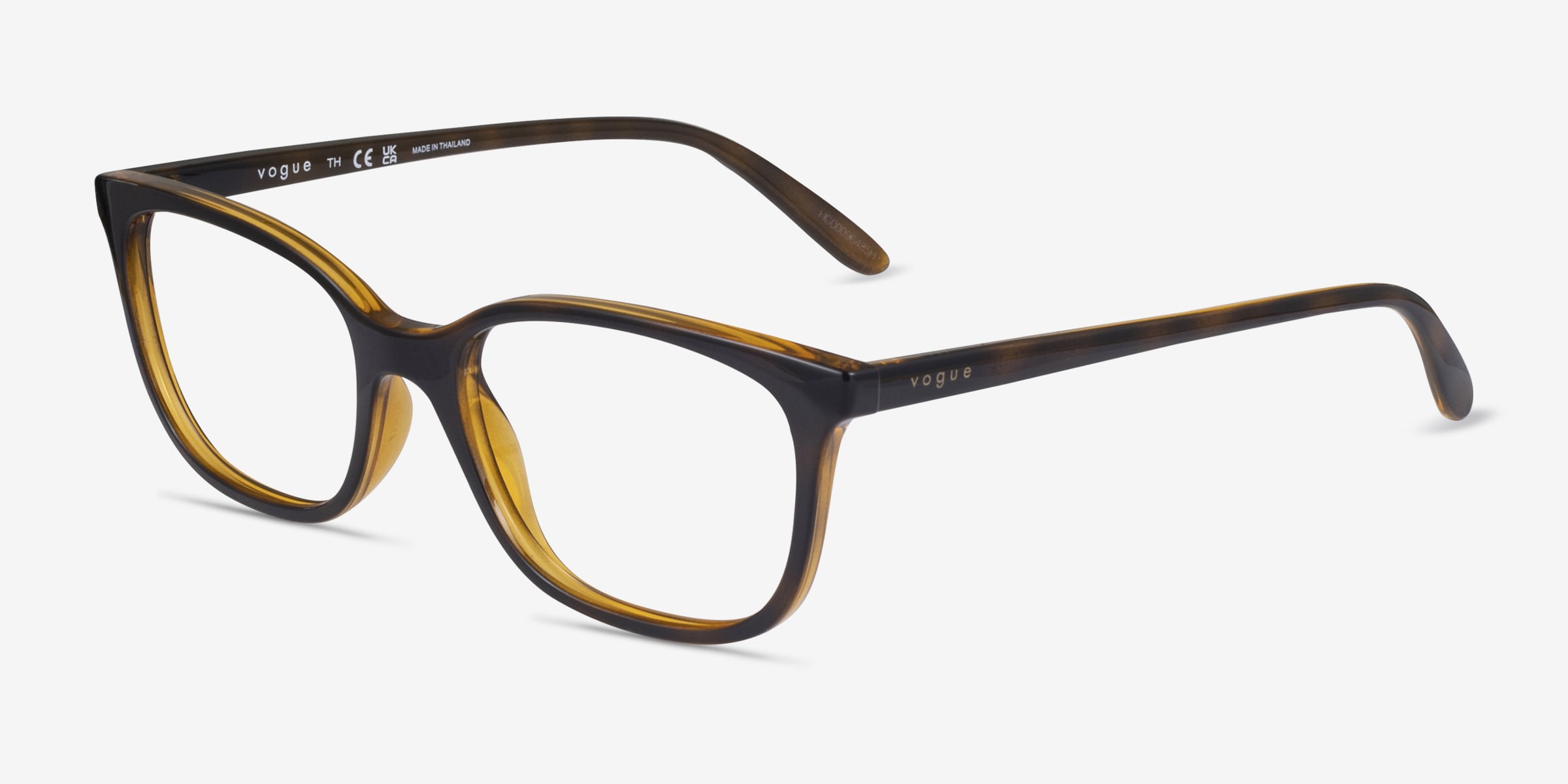 Vogue Eyewear VO5621 - Cat Eye Dark Tortoise Frame Eyeglasses
