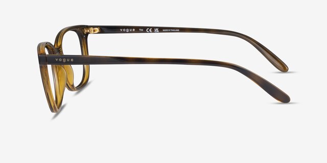 Vogue Eyewear VO5621 Écaille Noire Éco-responsableMontures de lunettes de vue d'EyeBuyDirect, Vue de Côté