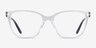 Vogue Eyewear VO5518 Polished Clear PlasticEyeglass Frames from EyeBuyDirect, Front View