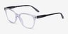Vogue Eyewear VO5518 Polished Clear PlasticEyeglass Frames from EyeBuyDirect, Angle View
