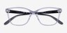 Vogue Eyewear VO5518 Polished Clear PlasticEyeglass Frames from EyeBuyDirect, Closed View