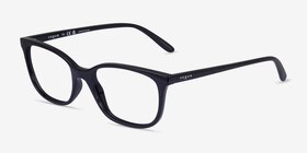 Vogue Eyewear VO5621 Noir Éco-responsable Montures de lunettes de vue d'EyeBuyDirect, Vue d'Angle