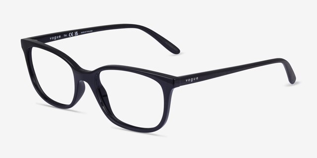 Vogue Eyewear VO5621 Black Eco-friendlyEyeglass Frames from EyeBuyDirect, Angle View