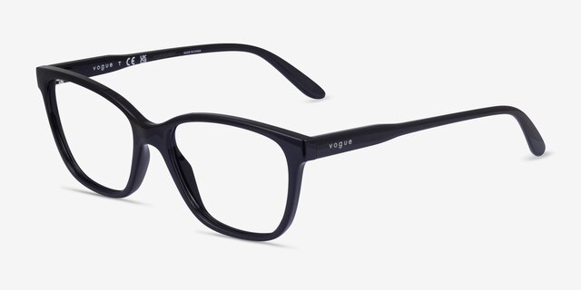 Vogue Eyewear VO5518 Black PlasticEyeglass Frames from EyeBuyDirect, Angle View