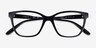 Vogue Eyewear VO5518 Black PlasticEyeglass Frames from EyeBuyDirect, Closed View