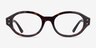 Ray-Ban RB7257 Shilo Tortoise Eco-friendlyEyeglass Frames from EyeBuyDirect, Front View