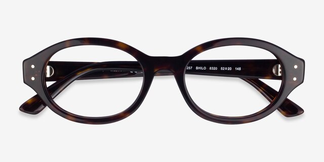 Ray-Ban RB7257 Shilo Tortoise Eco-friendlyEyeglass Frames from EyeBuyDirect, Closed View