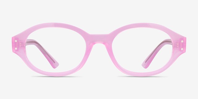 Ray-Ban RB7257 Shilo Pink Eco-friendlyEyeglass Frames from EyeBuyDirect, Front View