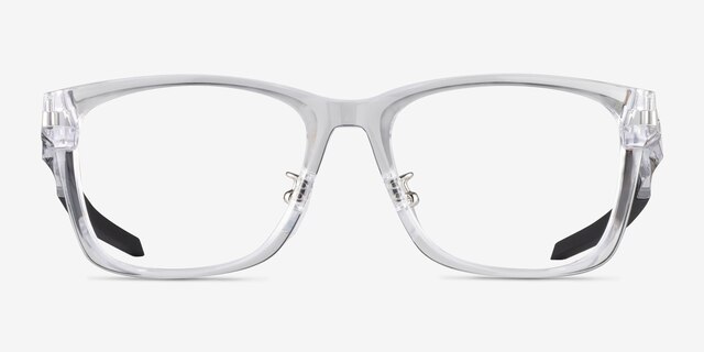 Oakley Paracord Rx Polished Clear PlasticEyeglass Frames from EyeBuyDirect, Front View