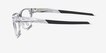 Oakley Paracord RX Polished Clear PlasticEyeglass Frames from EyeBuyDirect, Side View