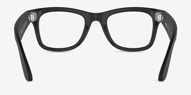 Ray-Ban Meta Wayfarer Matte Black Plastic from EyeBuyDirect