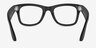 Ray-Ban Meta Wayfarer Matte Black Plastic from EyeBuyDirect