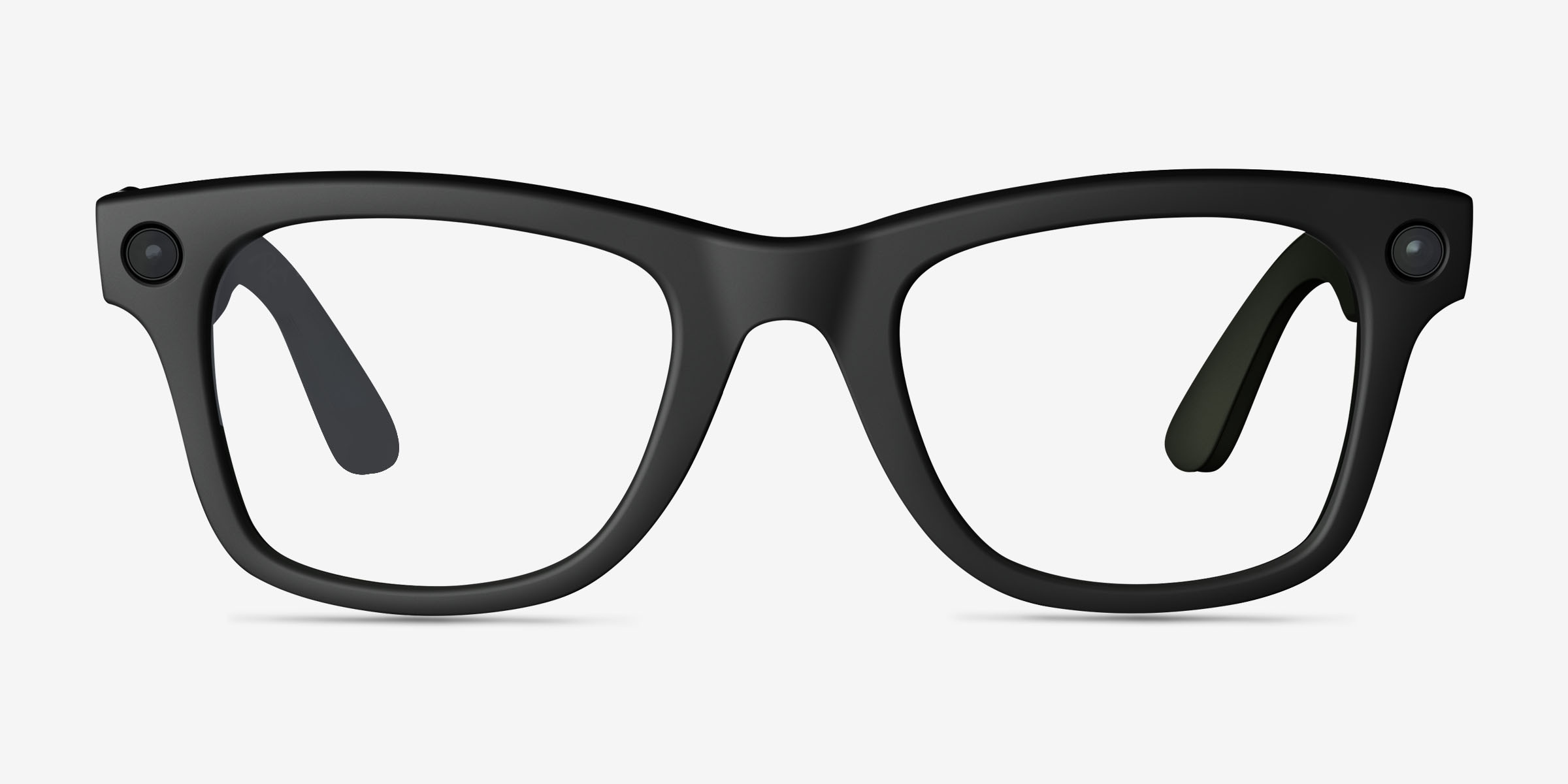 Ray-Ban Meta Wayfarer (Gen 1) - Square Black Frame | Eyebuydirect