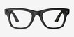 Ray-Ban Meta (Gen 1) Wayfarer Black Plastic from EyeBuyDirect, Front View