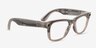 Ray-Ban Meta Wayfarer Shiny Warm Stone Plastic from EyeBuyDirect