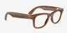 Ray-Ban Meta Wayfarer Shiny Caramel Plastic from EyeBuyDirect